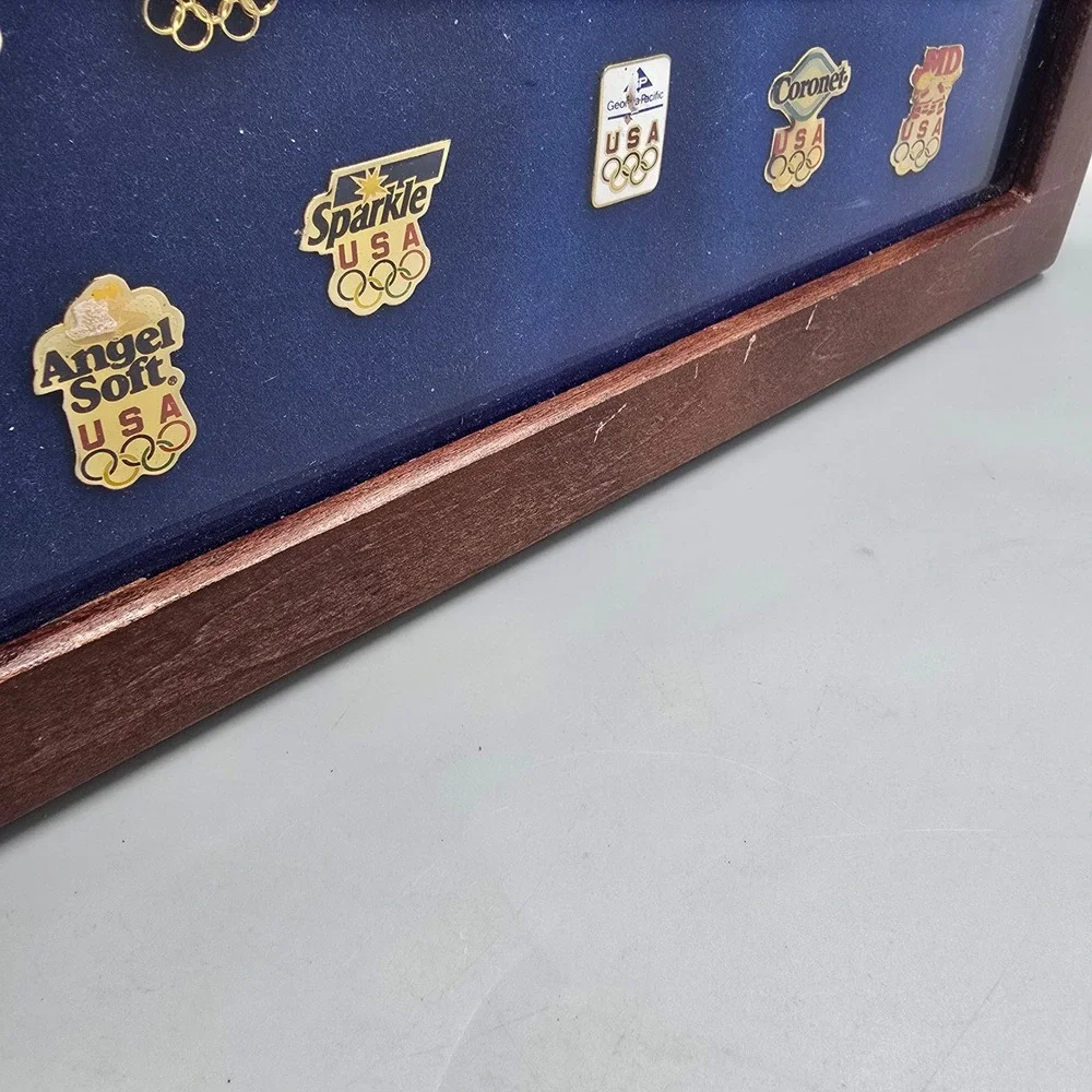 Georgia-Pacific 1992 US Olympic Team Barcelona Commemorative Pin Set Limited Ed